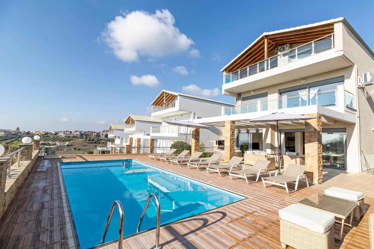 Nefeli & Dina Villas By Diomedes Group Néa Moudaniá Eksteriør bilde