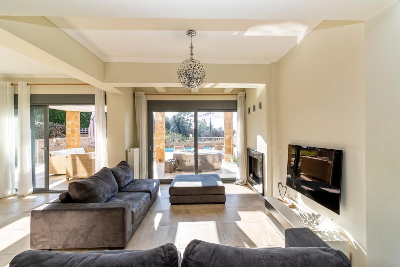 Nefeli & Dina Villas By Diomedes Group Néa Moudaniá Eksteriør bilde