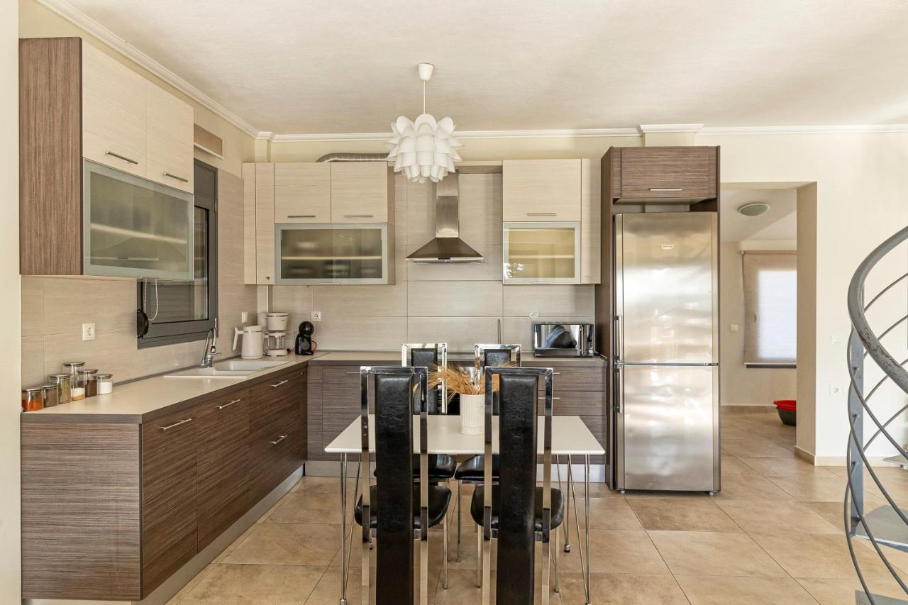 Nefeli & Dina Villas By Diomedes Group Néa Moudaniá Eksteriør bilde